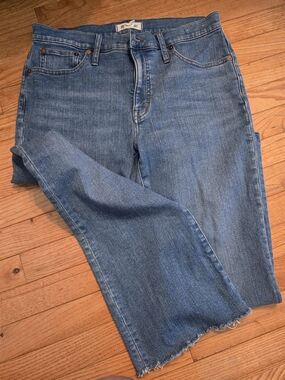 Madewell Indigo Blue High-Rise Denim Jeans